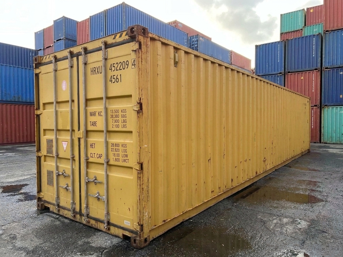 Contentor marítimo 40 pés High Cube (12m)