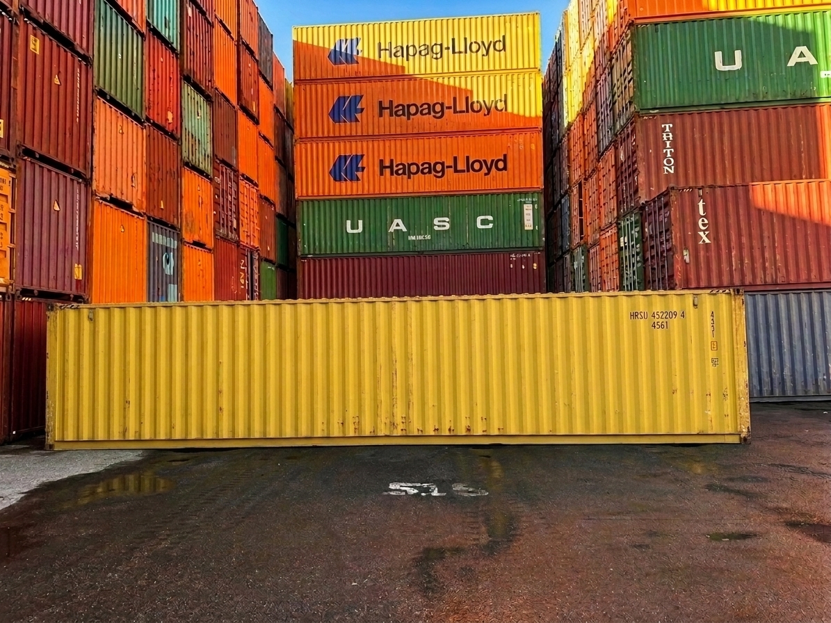 Contentor marítimo 40 pés High Cube (12m)