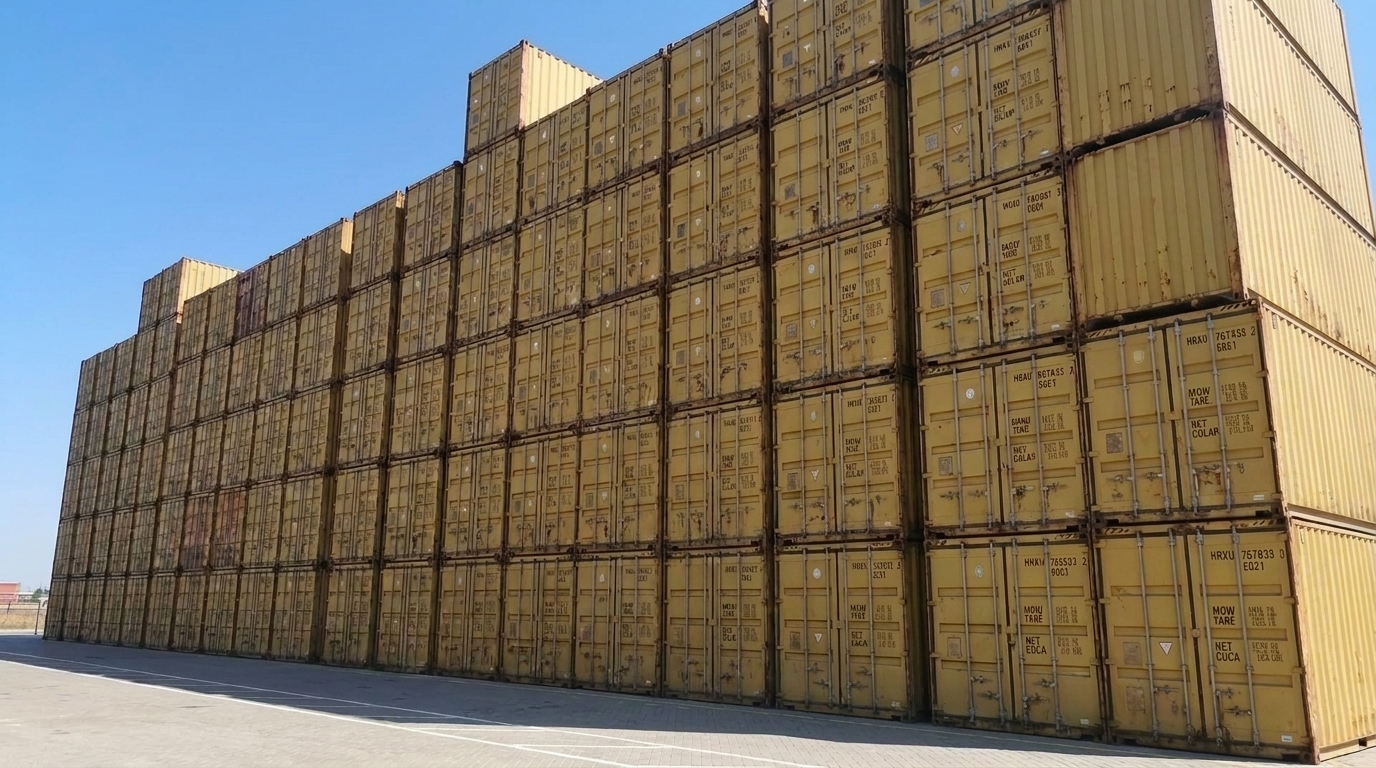 Contentor marítimo 40 pés High Cube (12m)
