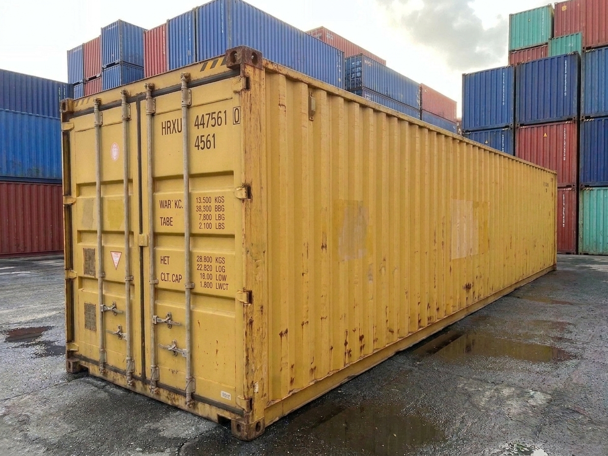Contentor marítimo 40 pés High Cube (12m)