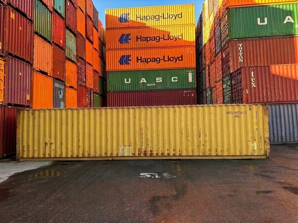 Contentor marítimo 40 pés High Cube (12m)