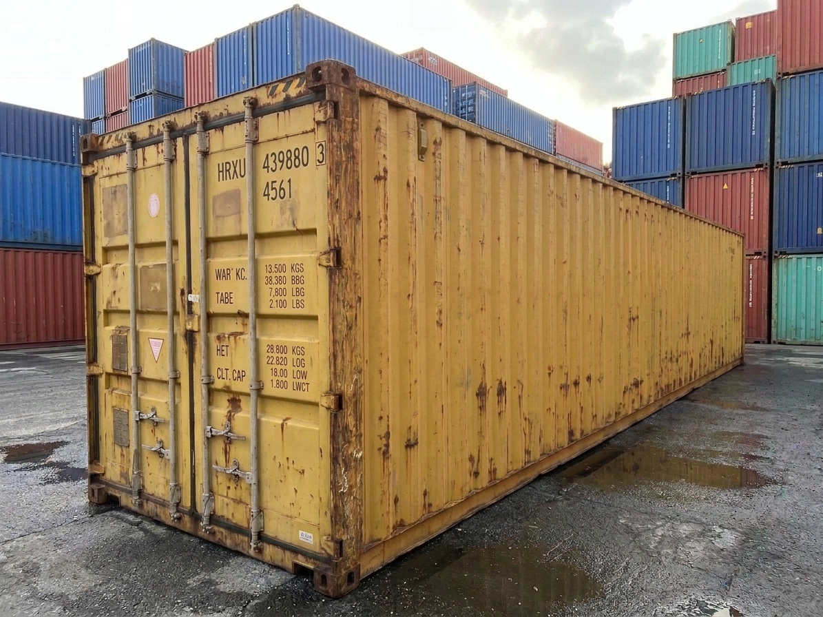 Contentor marítimo 40 pés High Cube (12m)