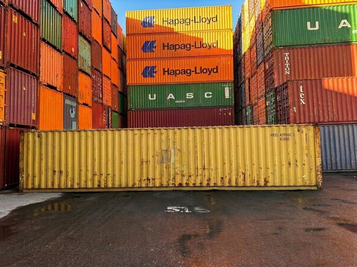 Contentor marítimo 40 pés High Cube (12m)